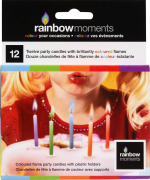 Colored Flame Birthday Candles