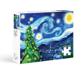 Silent Night. Starry Night 1000 piece Puzzle