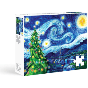 Silent Night. Starry Night 1000 piece Puzzle