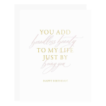 Boundless Beauty Birthday Card