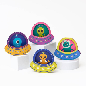 Alien Classroom Valentine Card Set