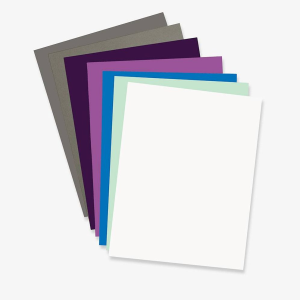 Cool Midnight Multi-Color Card Stock 8.5 x 11