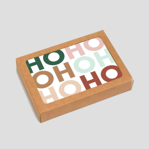 Ho Ho Ho Holiday Card Set