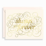 Always And Forever Anniversary Card