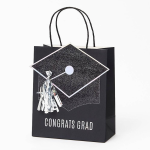 Grad Cap Medium Gift Bag