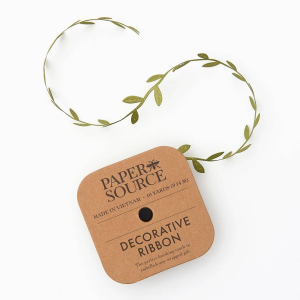 Olive Leaves Ribbon 1 10 YD