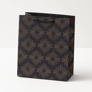 Gold Starburst Medium Gift Bag