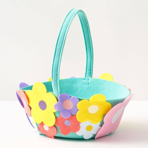 Floral Easter Basket