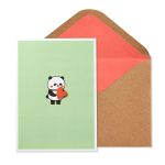 Panda Anniversary Card