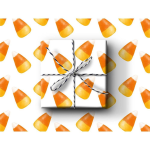 Candy Corn Flat Wrap