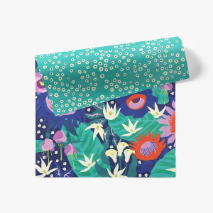 Night Bloom Flat Wrap