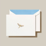 Engraved Dragonfly Stationery Set