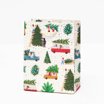 Christmas Tree Lot Small Gift Bag