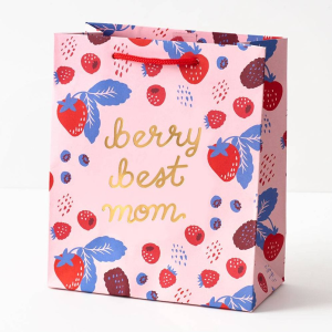 Berry Best Mom Medium Gift Bag