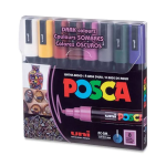 POSCA - 5M Size- Dark Color Set
