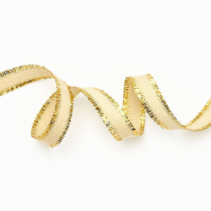 Metallic Fringe Ribbon 1/2 10 YD