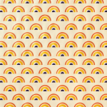 Gold Foil Rainbow Stone Wrapping Paper