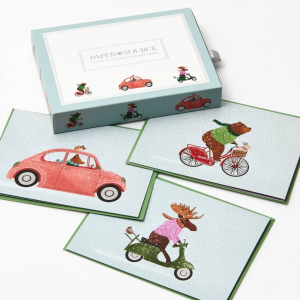 Christmas Crusing Critters Stationery Set
