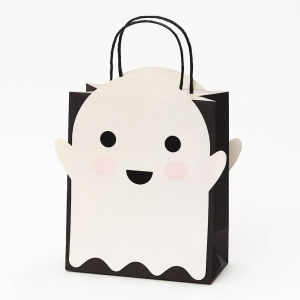 Glitter Ghost Medium Gift Bag