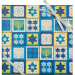 Hanukkah Crochet Continuous Roll Wrap 10'