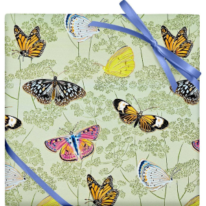 Butterfly Garden Continuous Roll Wrap