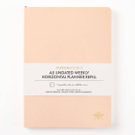 Paper Source A5 Weekly Horizontal Undated Planner Pages