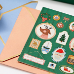 North Pole Portraits Holiday Card Set