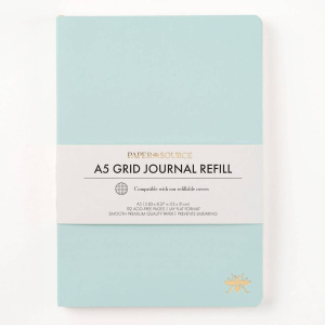 Paper Source A5 Journal Pages - Gridded