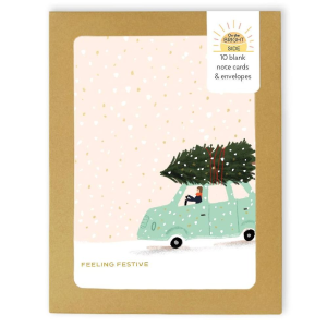 On the Bright Side Feeling Festive Holiday Boxed Cards