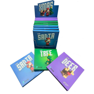 CHRISTMAS: PIXIO Santa. PIXIO Christmas Tree. PIXIO Reindeer assortment