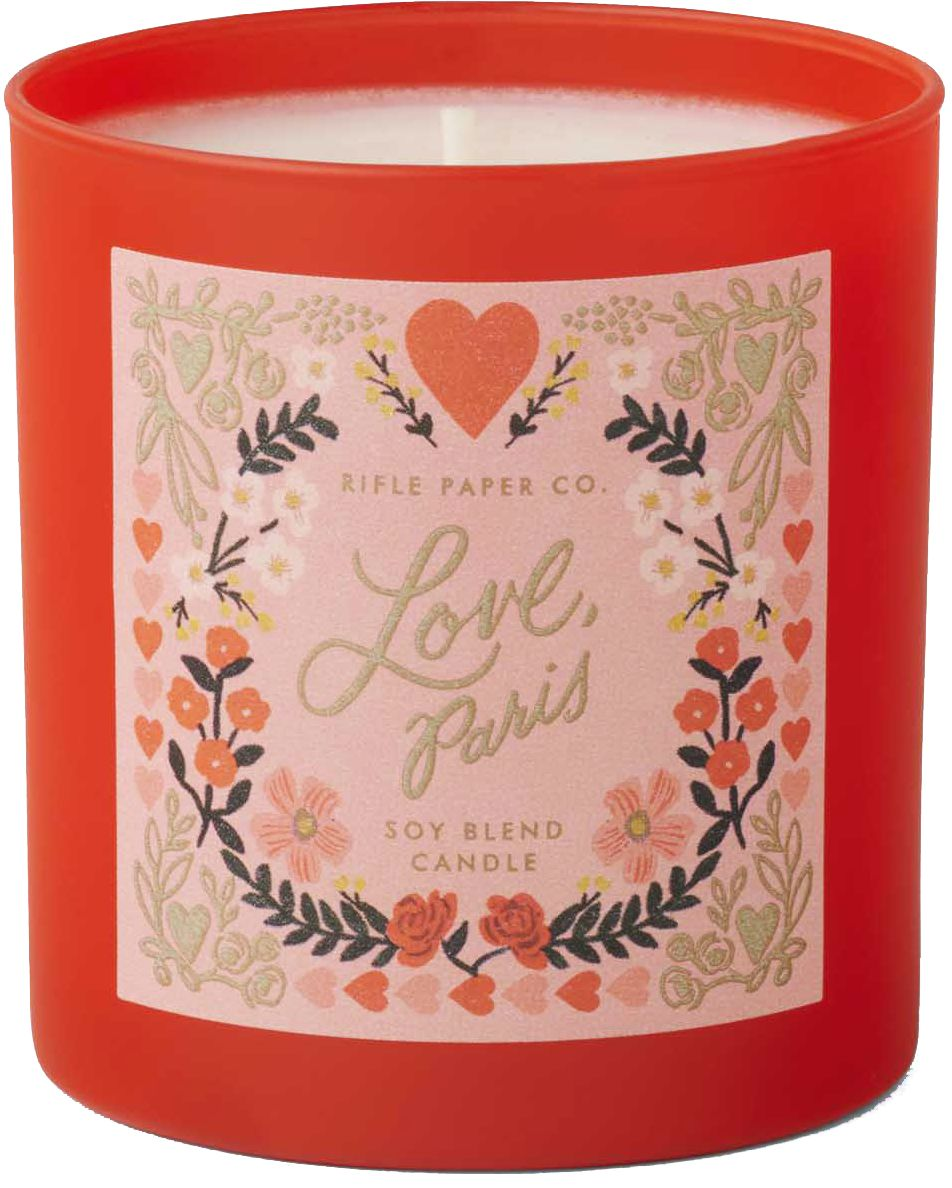 Love. Paris 9 oz Glass Candle - Image 2