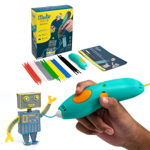 3Doodler Start+ Essentials 3D Pen Set for Kids. Easy to Use. Learn from Home Art Activity Set. Educational STEM Toy for Boys & Girls Ages 6+