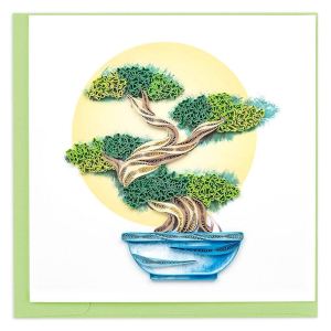 Quilling Bonsai Tree Greeting Card