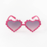 Kids Scalloped Heart Glasses. Assorted