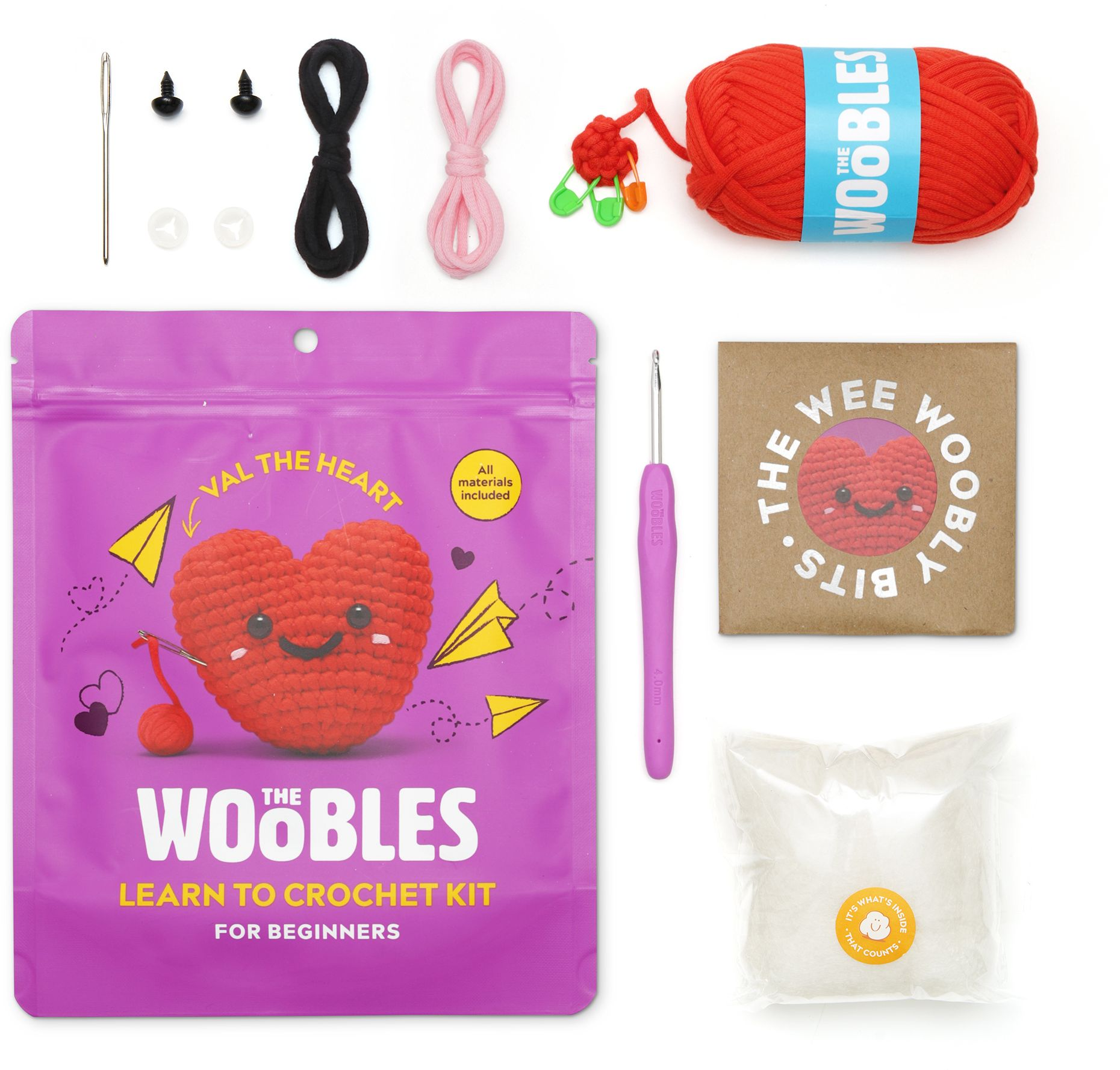Val the Heart Learn to Crochet Kit - Image 3