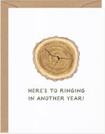 Tree Rings Birthday Card