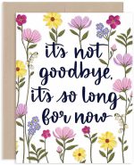 So Long For Now Goodbye Card