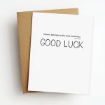 Tenacious Good Luck Card