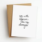 Forever Always Love Card