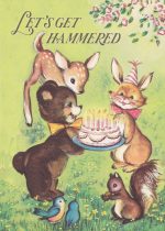 Let's Get Hammered Birthday Card