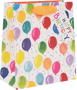 Colorful Balloon Medium Gift Bag