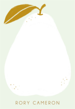 Pear Personalized Notepad Sets