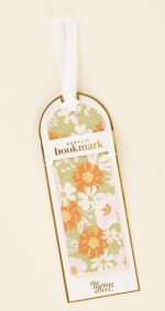 Acrylic Bookmark-Bouquet Beauty Sage