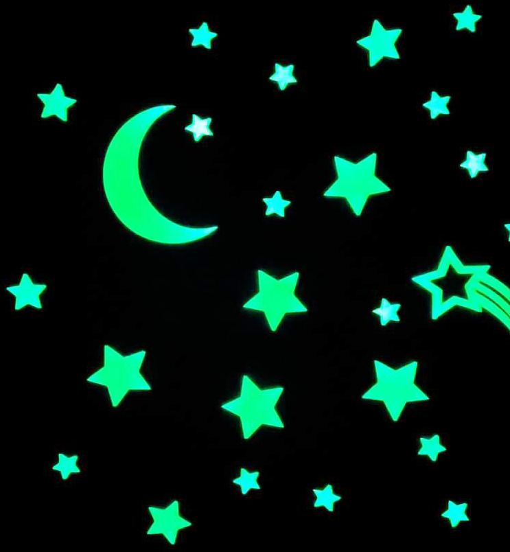 GLOPLAY Glow-in-the-dark stickers Starry Night - Image 9