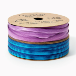 Skinny Cotton Blue/Purple Ombre Ribbon S/2 50 Yds