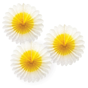 Honeycomb Daisy. set of 3