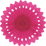 Detailed fan. 30cm. Fuschia
