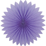 Plain fan. 40cm. Light Purple