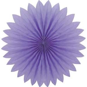 Plain fan. 40cm. Light Purple