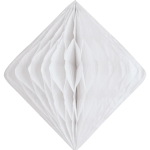 White Diamond Paper Honeycomb 15cm